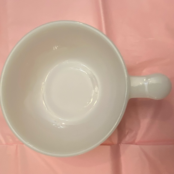 VINTAGE SET OF 3 GLASBAKE MILK GLASS 11 ounce or 330ml DISHES WITH HANDLES - Picture 9 of 9